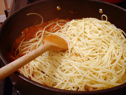 Recette de spaghettis piquants