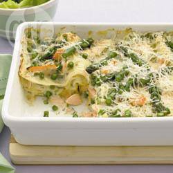 Recette lasagnes au saumon et aux asperges vertes – toutes les ...