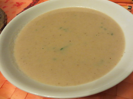 Recette de soupe aux panais
