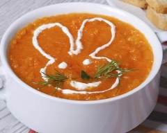 Recette soupe de carottes spécial pâques
