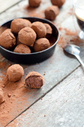 Recette de truffes en chocolat