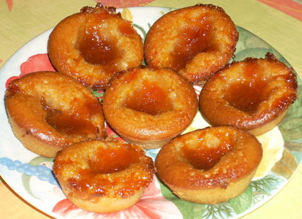 Muffins gourmands à la marmelade d'abricots