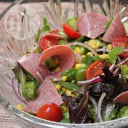 Recette salade de légumes au salami – toutes les recettes allrecipes