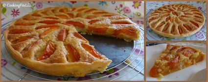 Recette de tarte amandine aux abricots