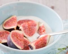 Recette fromage blanc aux figues