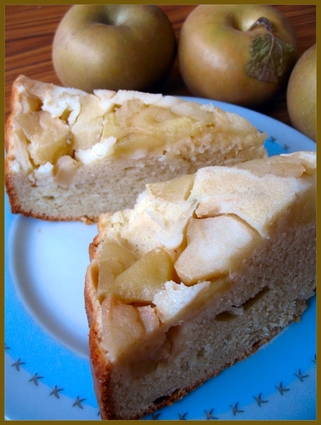 Recette de gâteau moelleux pomme-citron