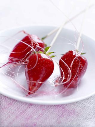 Recette de fraises d'amour