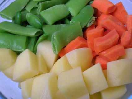 Recette de jardinière de légumes aux 3 couleurs