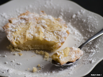 Recette de tarte sablée aux pommes et sa crème au citron