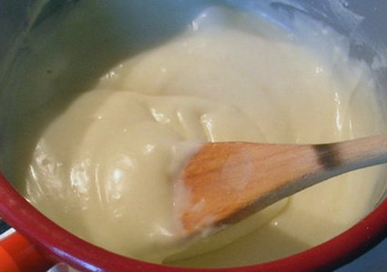 Sauce béchamel sans beurre
