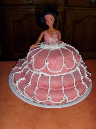 Recette gâteau barbie (gâteau)