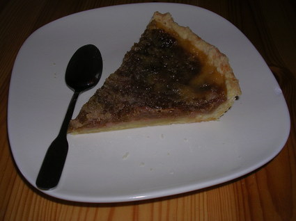 Recette tarte rhubarbe-noisette (tarte dessert)