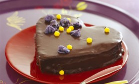 Gâteau tendre au chocolat pour 4 personnes