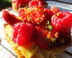 Tartines de fruits rouges acidulés | cuisine az