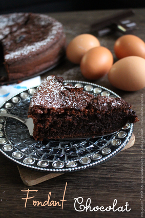 Recette de gâteau fondant au chocolat