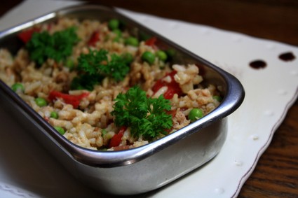 Recette de salade de riz complet au thon