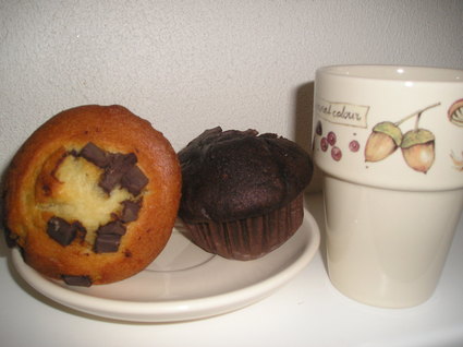 Recette de muffins vanille et chocolat