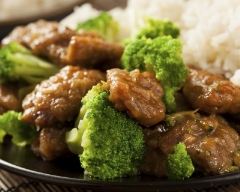 Recette wok de bœuf et brocolis