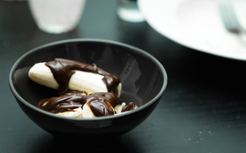 Recette dessert express banane chocolat ! pas chère et instantané ...
