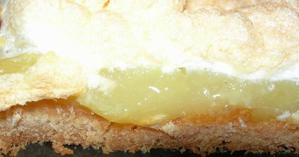 Recette de tarte au citron meringuée croquante