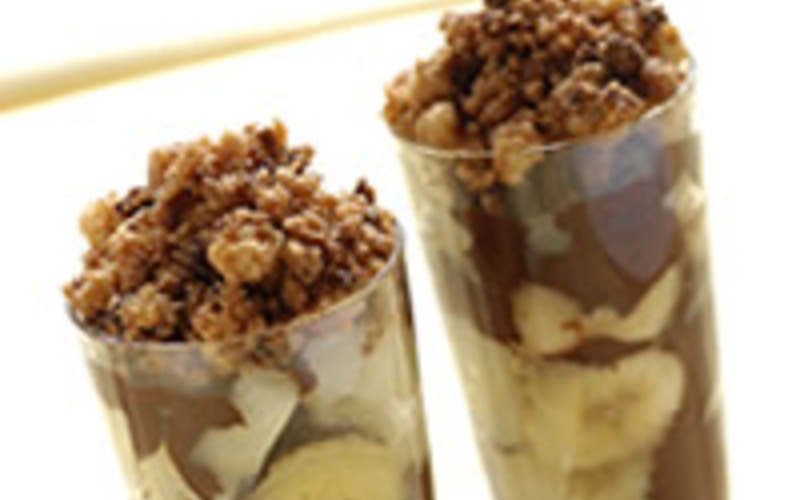 Recette crumble en verrine pas chère et facile > cuisine étudiant