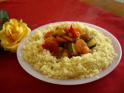 Recette de couscous aux légumes