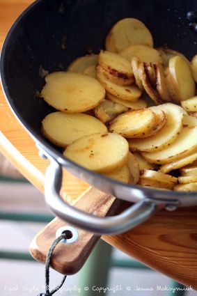 Recette de pommes de terre au wok
