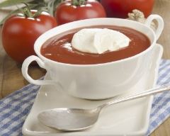 Soupe de tomate à la crème | cuisine az