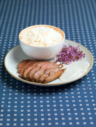 Recette de takati de foie d'agneau et riz vinaigré