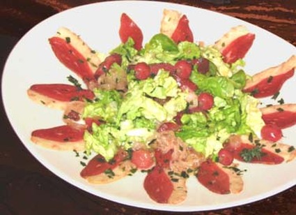 Recette salade vigneronne (salade sud-ouest)