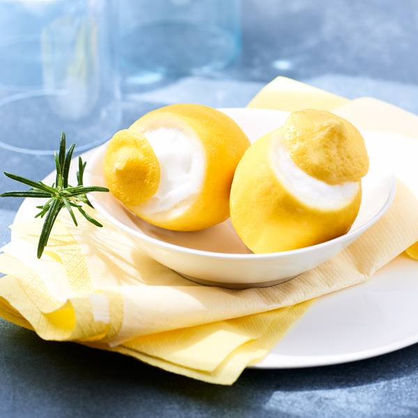 Recette de citrons givrés au romarin