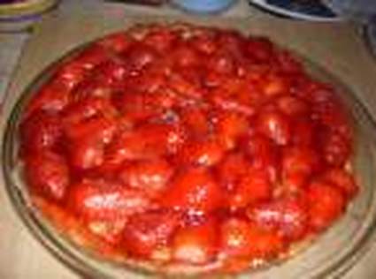 Recette de tarte aux fraises fraîches