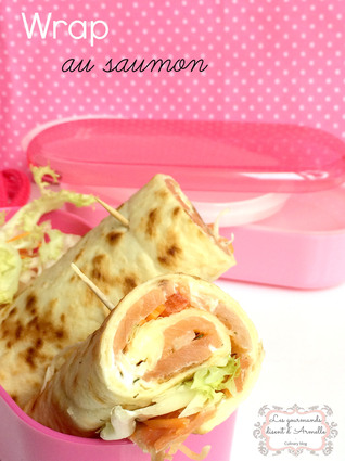 Recette wrap au saumon (sandwich)