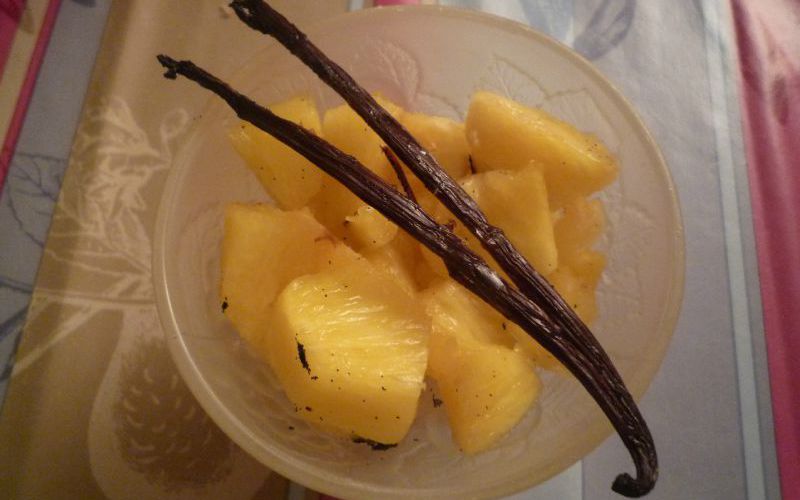 Recette ananas en papillote pas chère et facile > cuisine étudiant