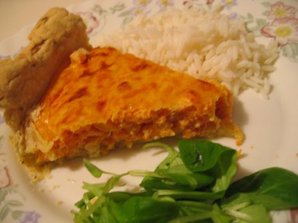Recette tarte orange (entrée chaude)