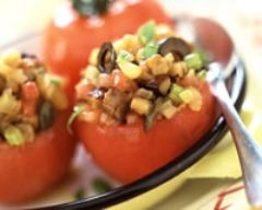 Recette tomates fourrées en ratatouille