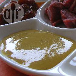 Recette fondue bourguignonne santé, sauce curry et sauce ...
