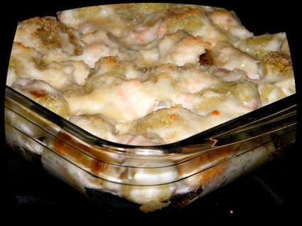 Recette de gnocchis de courgettes, saumon et parmesan