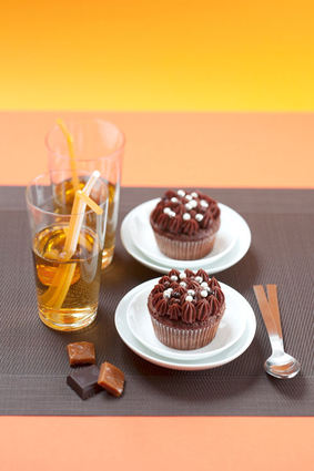 Cupcakes chocolat et caramel