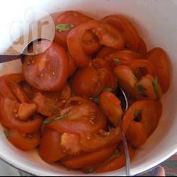 Recette salade de tomates et basilic – toutes les recettes allrecipes