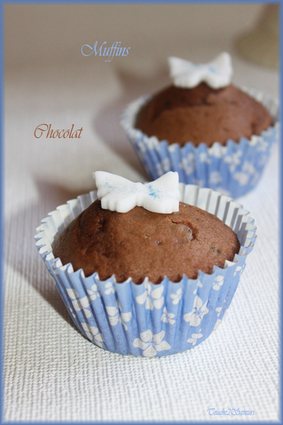 Recette muffins aux pépites de chocolat (muffin dessert)