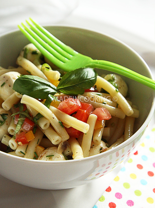 Recette de salade de macaroni à l'italienne