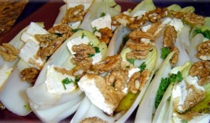 Recette salade d'endives aux noix (salade endive)