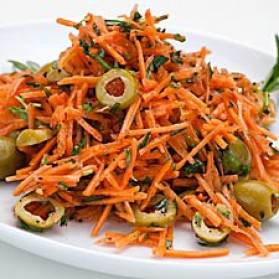 Salade de carottes aux herbes pour 4 personnes