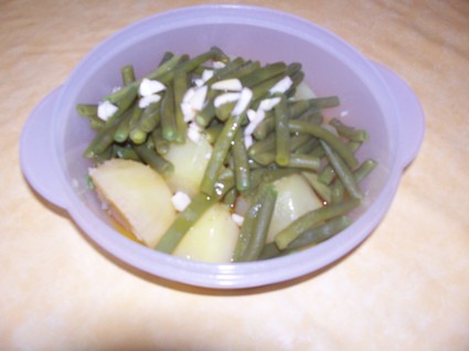 Recette de salade de haricots verts
