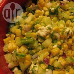 Recette salade de maïs à la feta – toutes les recettes allrecipes