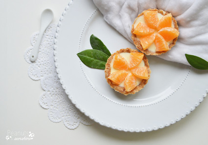 Recette de tartelettes crues aux mandarines