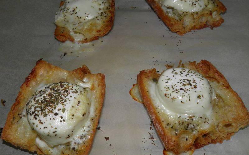 Recette toasts normands au camembert pas chère et express ...