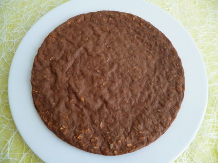 Recette de pancake-cookie complet cacao et pommes séchées aux ...