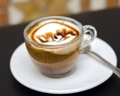 Recette café latte caramel